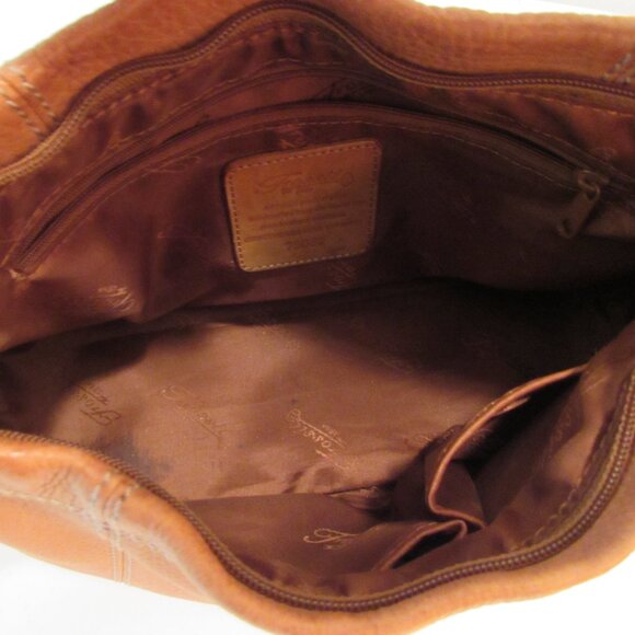 Fossil Soft Leather Shoulder Bag Camel Tan - Picture 7 of 16